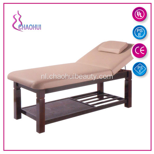 Salon spa houten basis massagetafel